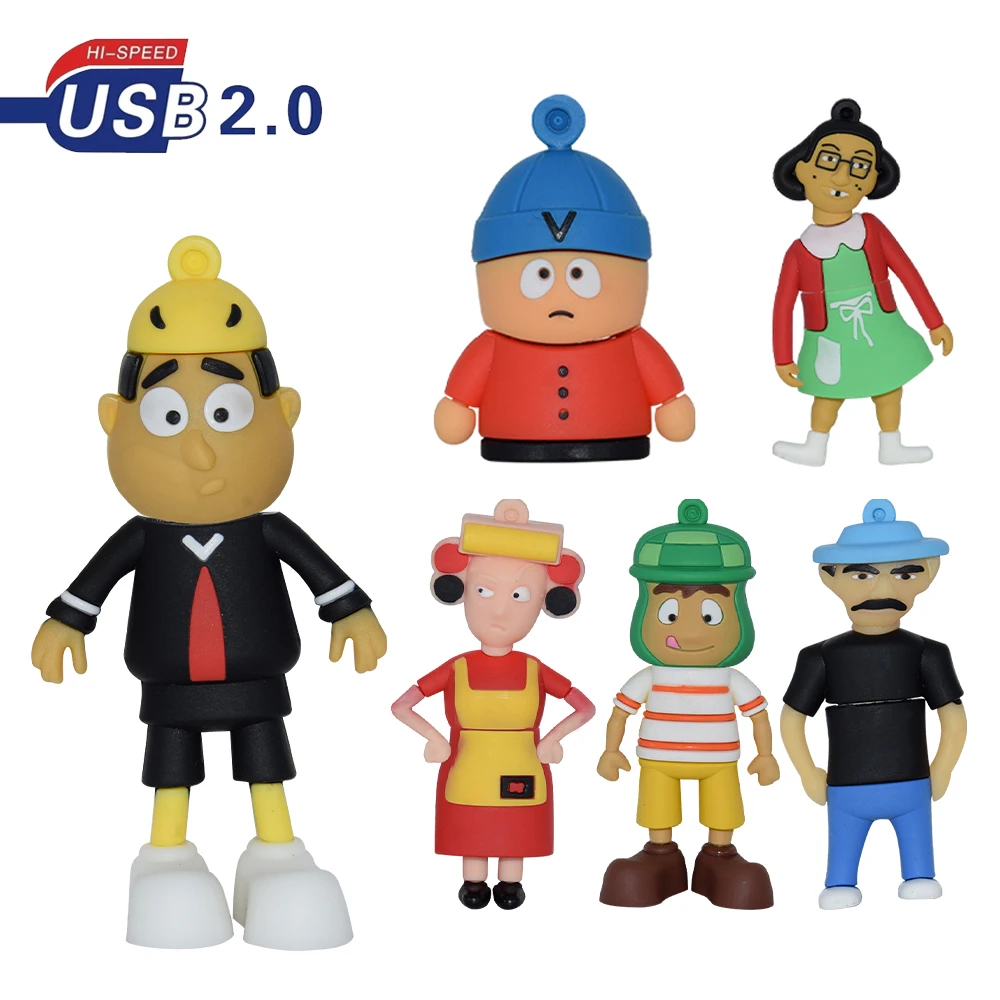 Cartoon Character Cute Brazilian Family Usb Flash Drive 4gb 8gb 16gb 32gb  64gb 128gb Pen Drive Usb  Usb Stick For Gift - Usb Flash Drives -  AliExpress