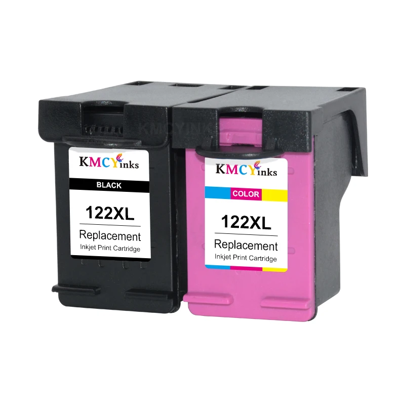 KMCYinks Ink Cartridge 122XL for HP122 HP Deskjet 1000 1050 1510 2000 2050 2540 3000 3050 1050A 2050A 3050A printer supplies ink cartridge inkjet ink cartridge