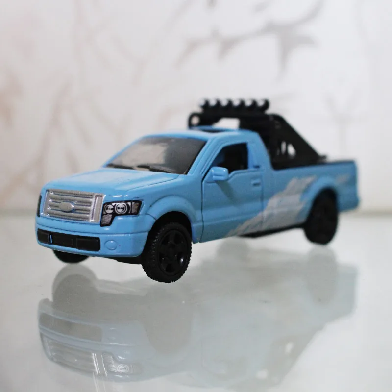 TC 1: 64 Ford Pickup RV литой под давлением сплав модель автомобиля открыть дверь оттяните
