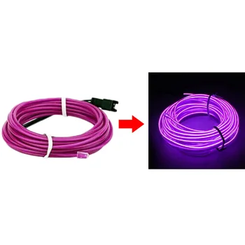 

EL Wire LED Atmosphere Light Decoration Accessories Parts 300cm Universal