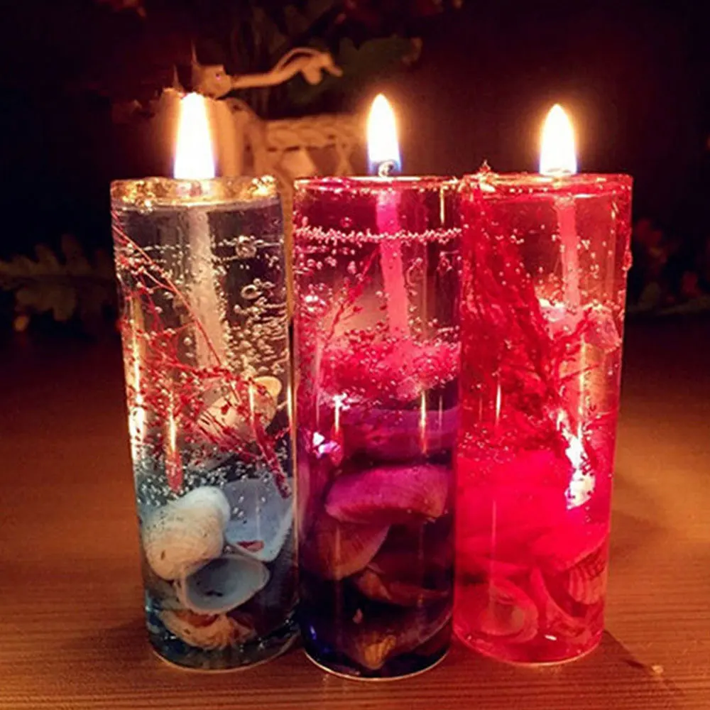 

Aromatherapy Candles Scented Smokeless Valentines Jelly Candle Decoration Gift