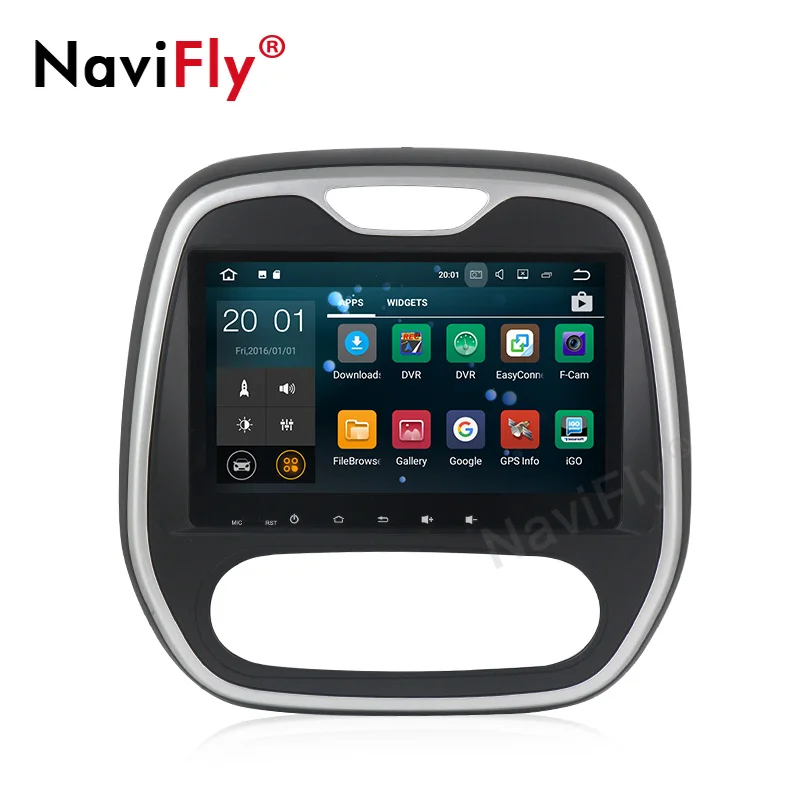 NaviFly Android 9,0 Восьмиядерный 4 Гб ОЗУ 64 Гб ПЗУ автомобильный мультимедийный плеер автомобильные аксессуары для Renault Captur clio samsung 2011