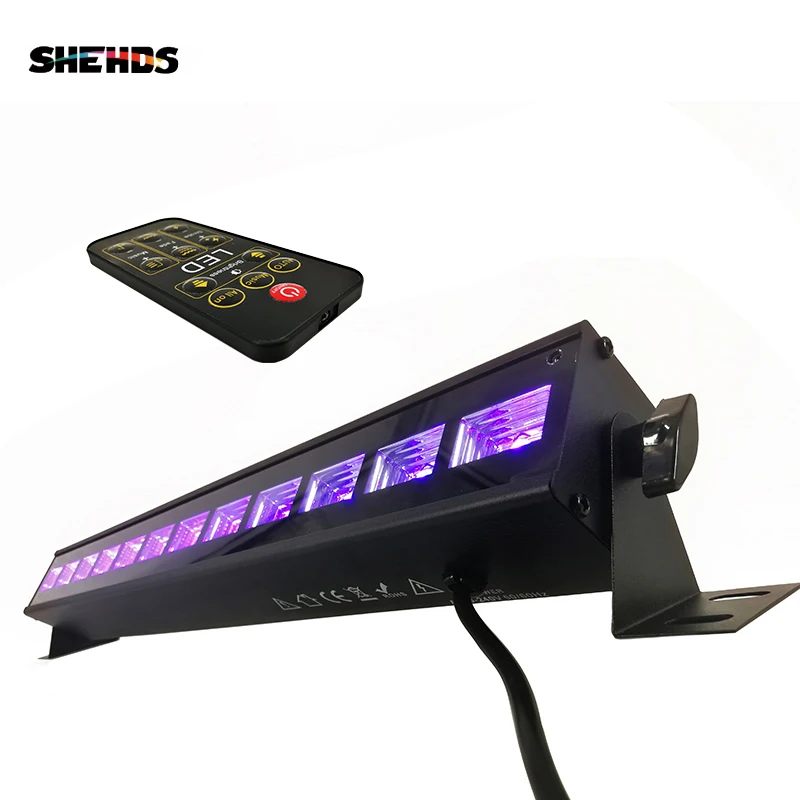 Беспроводной, DMX 512 пульт дистанционного управления светодиодный настенный светильник ультрафиолетовый свет 12x3W 9x3 6x3 стробоскоп звуковое действие работа сценический бар световой эффект