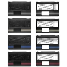 New For HP Pavilion 15-AU 15-AW 15-AL TPN-Q172 Q175 Laptop Palmrest Upper Top Case/Bottom Base Cover Keyboard No/With Backlight