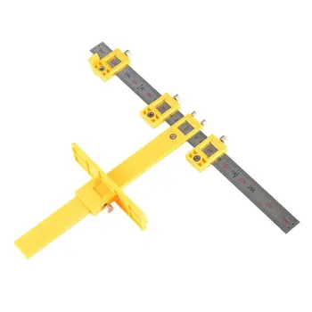 

Punch Locator Drill Guide Woodworking Drilling Dowelling Hole Saw Adjustable