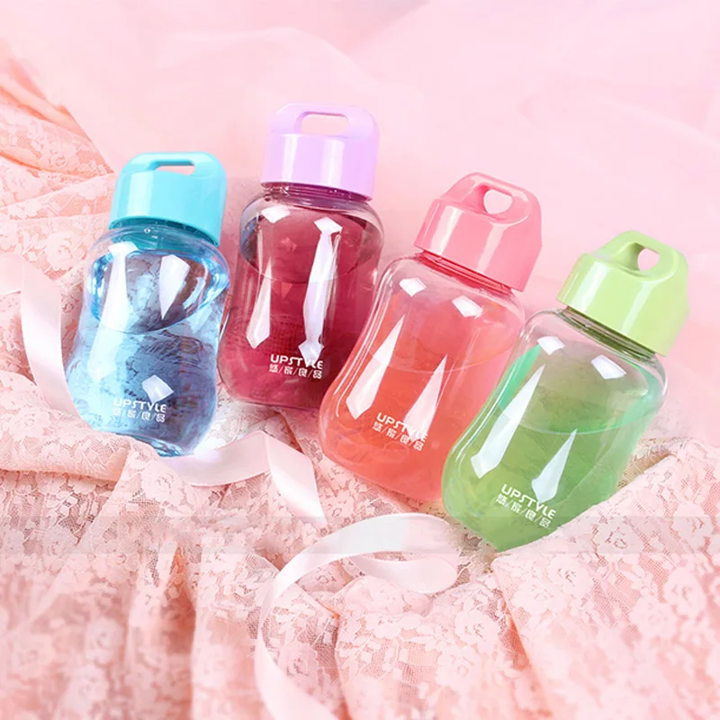 

Boxi Portable Children Water Bottles 180ML Cute Mini Plastic Water Bottle For Kids Girls Student Drinking Cup My Bootle For Gift