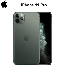 Original New iPhone 11 Pro/Pro Max Triple Rear Camera 5.8/6.5" Super AMOLED Display A13 Chipset IOS 13 Smart Phone MI Bluetooth