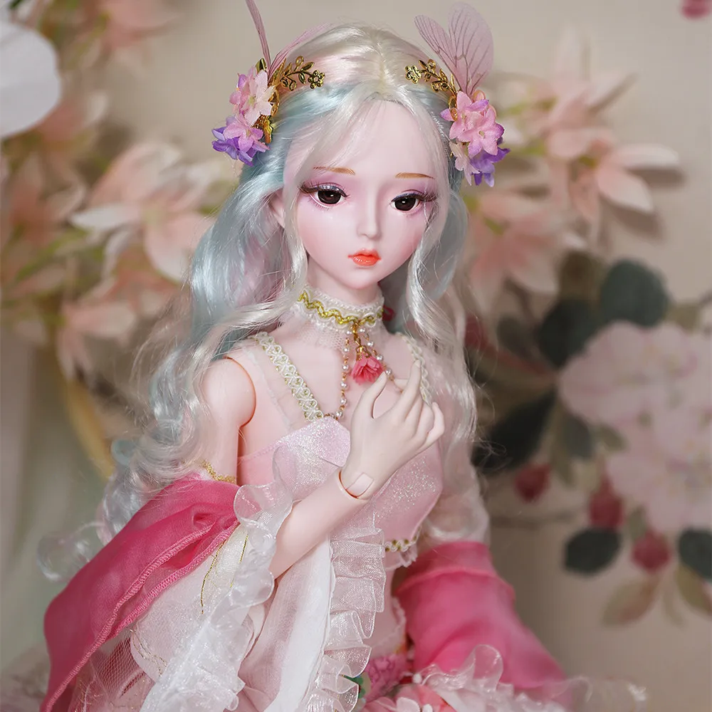 DBS doll Dream Fairy 1/3 BJD ICY Series mechanical joint Body With makeup Including hair eyes clothes 62cm height girls 11