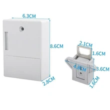 Умный Замок для ящика шкафчика с умным зондированием, индукционный замок для дверного шкафа LHB99