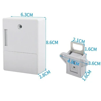 

Smart Lock for Locker Drawer Smart Sensing Induction Cabinet Wardrobe Door Lock LHB99