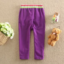 Леггинсы для девочек; сезон осень; детская одежда; хлопковые детские леггинсы в Корейском стиле; брюки с бантом для девочек; K1695