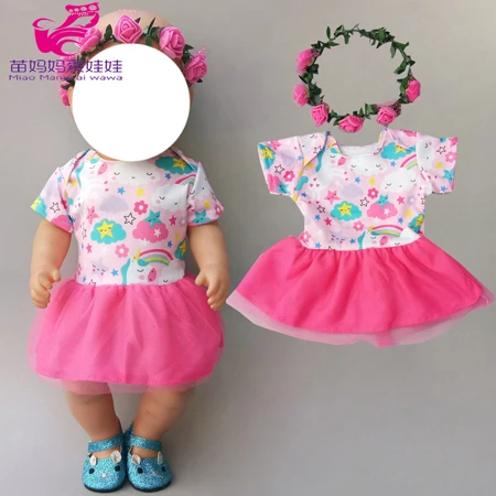 40 см; Одежда для куклы; брюки; рубашка; юбка для 1" 45 см; платье для куклы в американском стиле; детский подарок - Цвет: A14