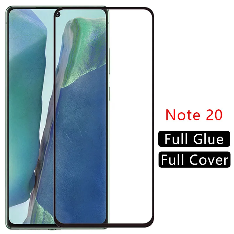 Чехол для samsung note 20 чехол из закаленного стекла Защита экрана galaxy not note20 not20 5g 6 7