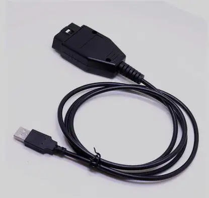 Автомобильный OBD2 16-контактный разъем OBD с вилкой+ чехол+ SR+ винт OBDII - Цвет: black with cable