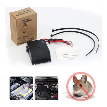 

NewUltrasonic Mouse Repeller with Switch For Engine Compartment Car Mice Repellent safe Non-Toxic device Keep Rodent Marten Away