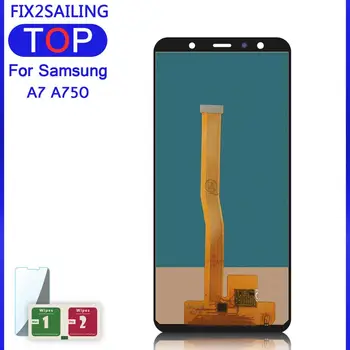 

For Samsung Galaxy A7 2018 SM-A750F A750F A750 LCD Touch Screen Digitizer 6.0 Display With Adjust Brightness Replacement