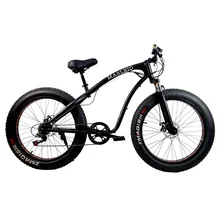 Monster 26-inch Snow Mountain Bike/Double Disc Brake Speed Change 4.0 Tyre Aluminum Alloy Thickened Circle Snow