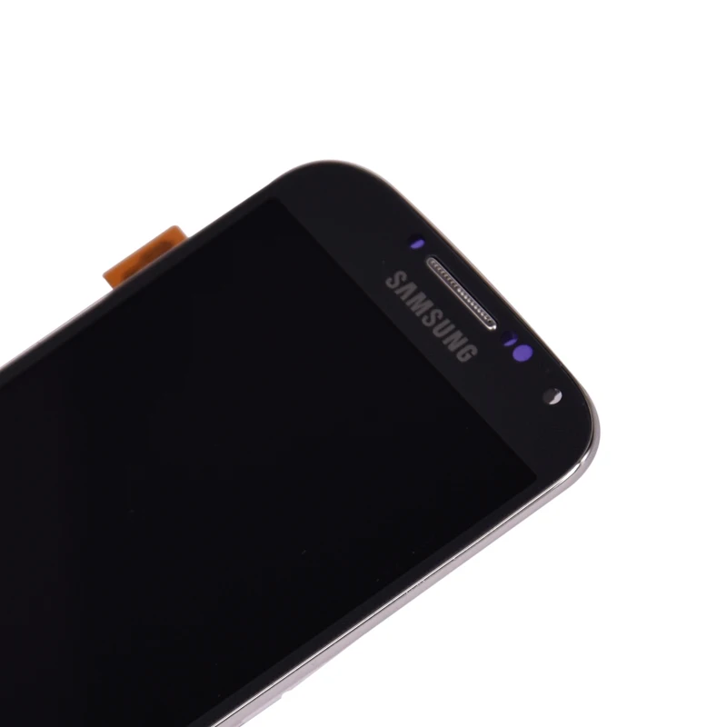Для samsung Galaxy S4 i9505 i9500 i337 ЖК-дисплей и кодирующий преобразователь сенсорного экрана в сборе с рамкой можно регулировать яркость