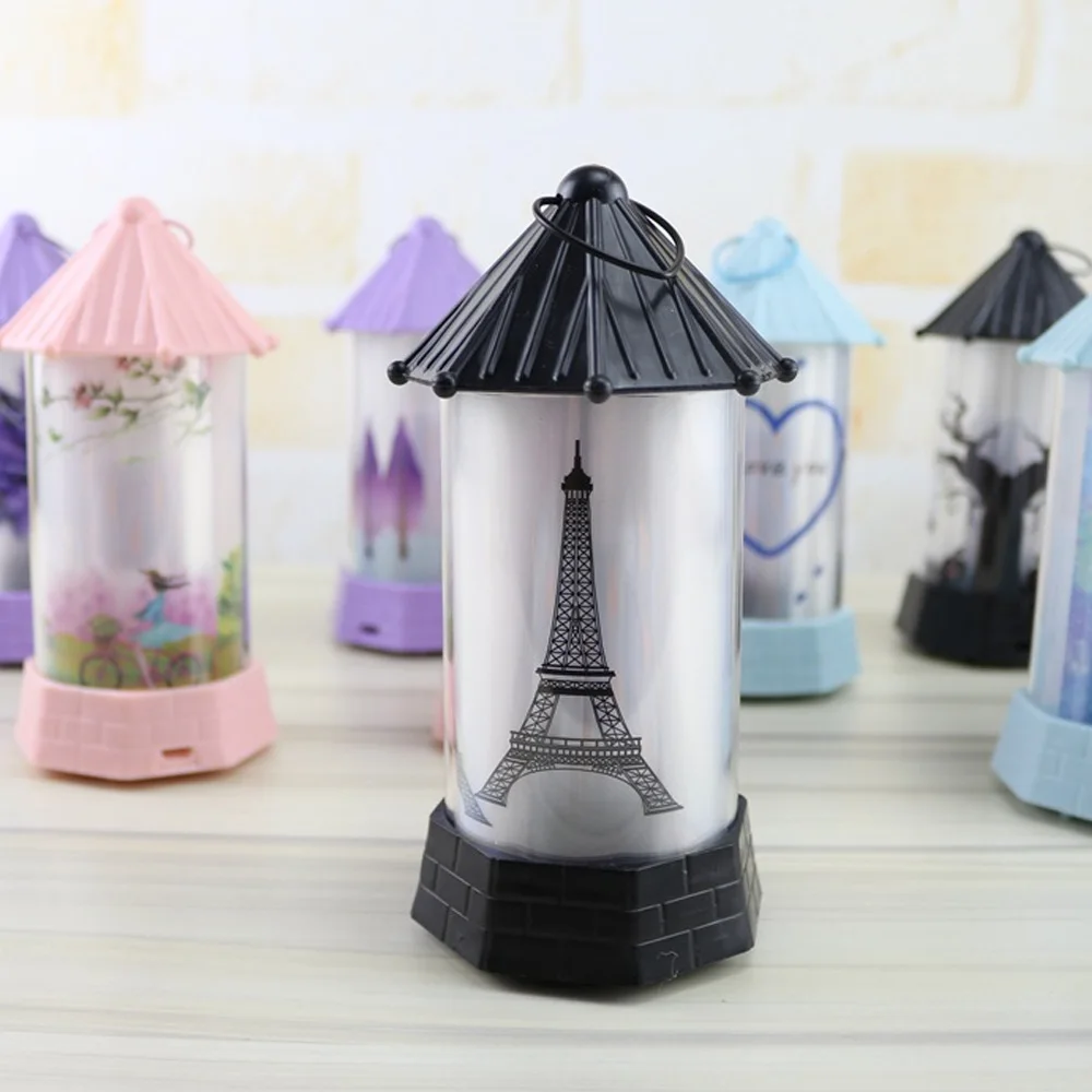 Creative Halloween Lamp Plastic Indoor Festival Kids Gift Halloween Castle Light Props Celebration LED Lantern Party Decor