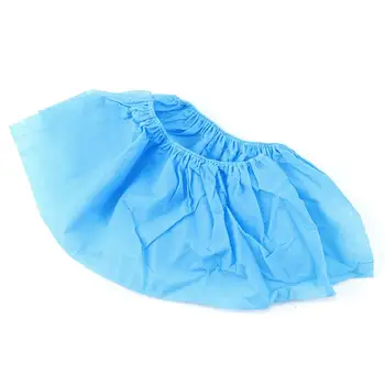 

100 Pcs/Pack Medical Waterproof Boot Covers Plastic Disposable Shoe Covers Homes Overshoes Drophipping