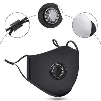 

Reuseable Face Mask Dust mask Activated Carbon Pm 2.5 Anti-pollution Running Cycling Mask Air Sponge Masks Maschere Maski Maskit