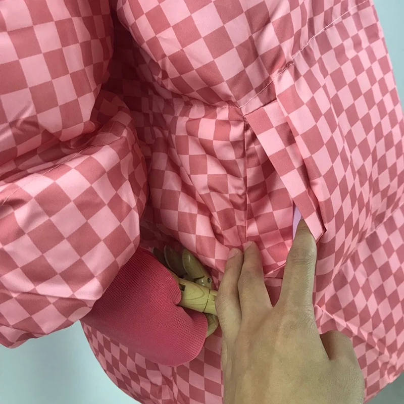 Спортивная зимняя куртка, Женская парка, пальто, пуховик, большой размер, Harajuku, женская теплая подкладка, верхняя одежда, стеганая уличная одежда