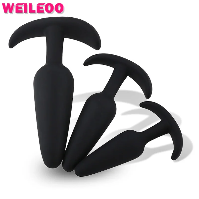 Силиконовая Анальная пробка для мужчин интимные игрушки |