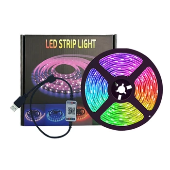 

Flexible Bluetooth LED Strip Light Ribbon Waterproof Remote Control Backlight 425D