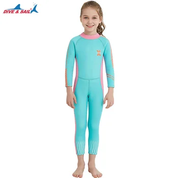 

Supplies Wetsuit DIVE&SAIL Jumpsuit Long Sleeve Swimwear UV Protection