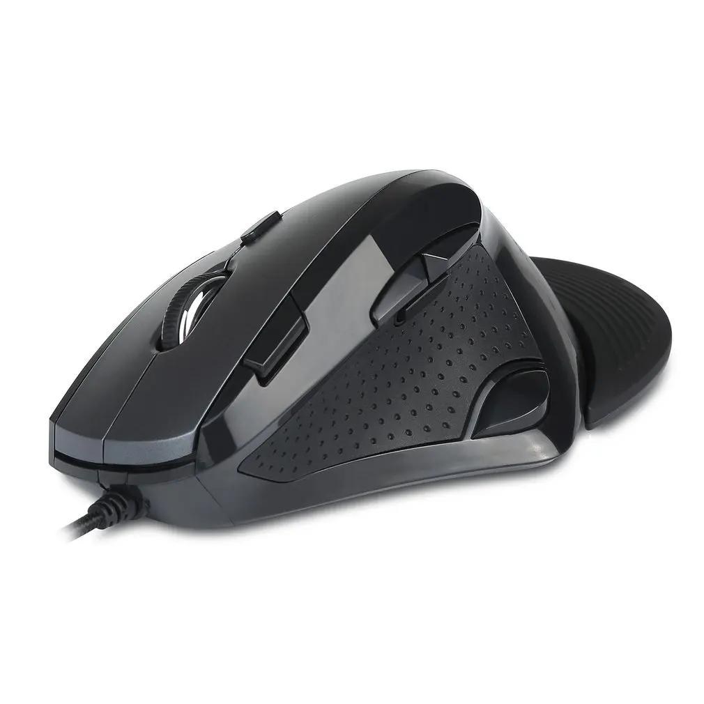 Проводная игровая мышь Delux M910 эргономичный дизайн Съемная поддержка запястья для