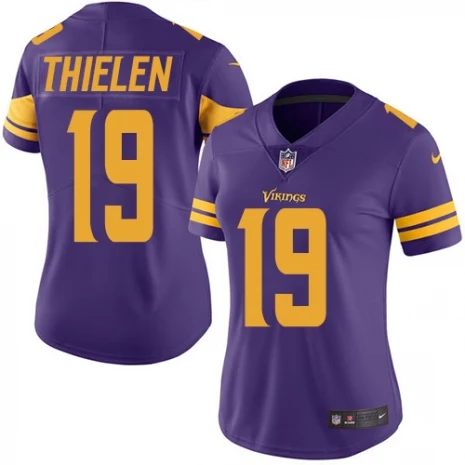 Женская футболка из Миннесоты высокого качества Vikings Stefon Diggs - Цвет: For men