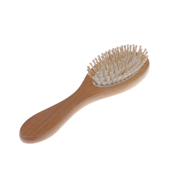 

JETTING 1pc Natural Massage Comb Hair Care and Beauty SPA Massager air Beard Comb Bamboo Wooden Comb for Curly Hair Vent Brush