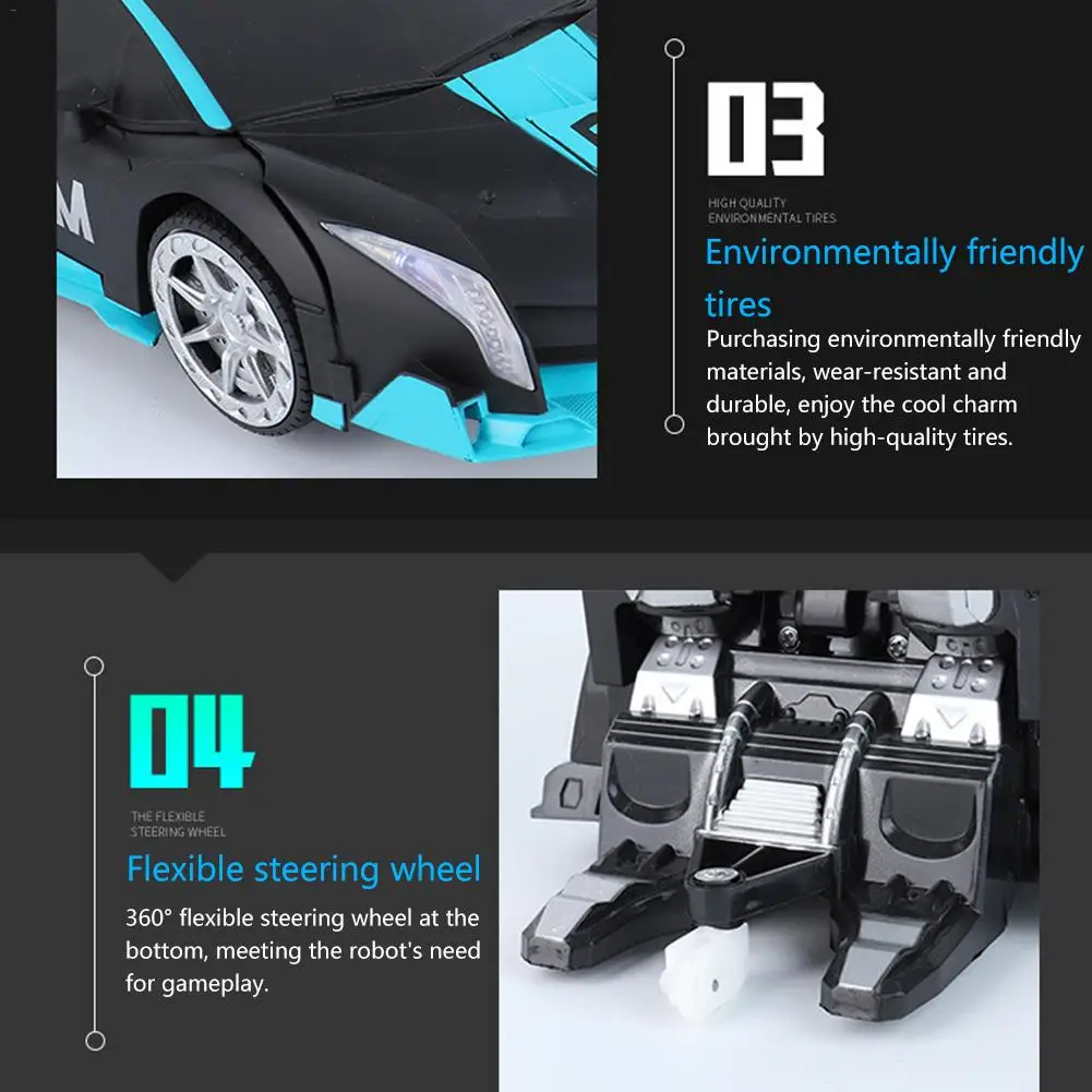 Трансформатор RC 2 в 1 RC автомобиль Вождение спортивные автомобили привод роботы-трансформеры модели дистанционного управления автомобиль RC Боевая игрушка подарок