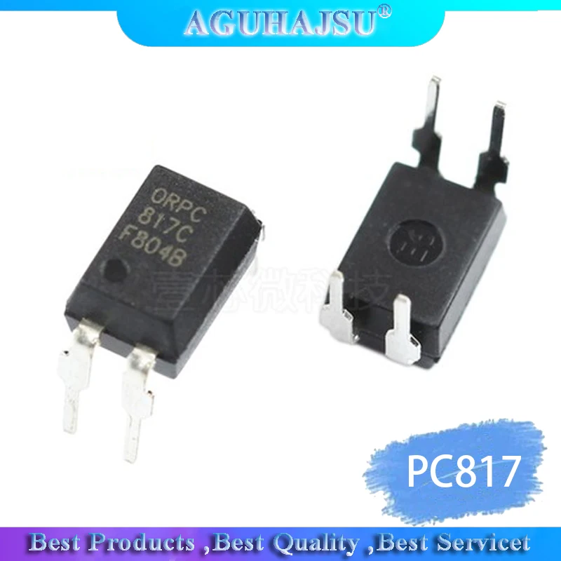 バイポーラ Relay Jumper 4-Pack PC817 Optocoupler Boards - Voltage