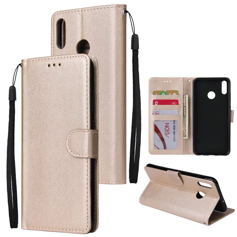 

HuaWei Honor 8X Case Fashion Wallet Card slot Stand soft Silicone Back Cover For Honor 8X View 10 Lite Leather Flip phone Case