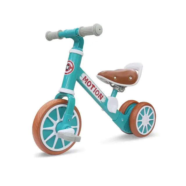 Mini Balance Bike Kids Tricycle Multifunctional Bicycle 2-5 Year Old Boys Girls Baby Exercise Riding Dual purpose Carriage 1