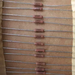 2k brown dale 1/4w 0.25w 1% 50ppm resistência de filme de metal 2001f novo