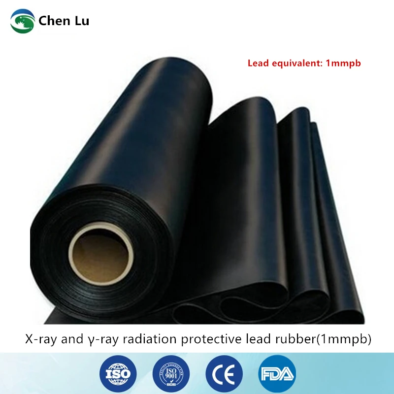 Direct selling gamma ray x-ray protection 1mmpb lead rubber high quality nuclear radiation protective clothing material | Тематическая