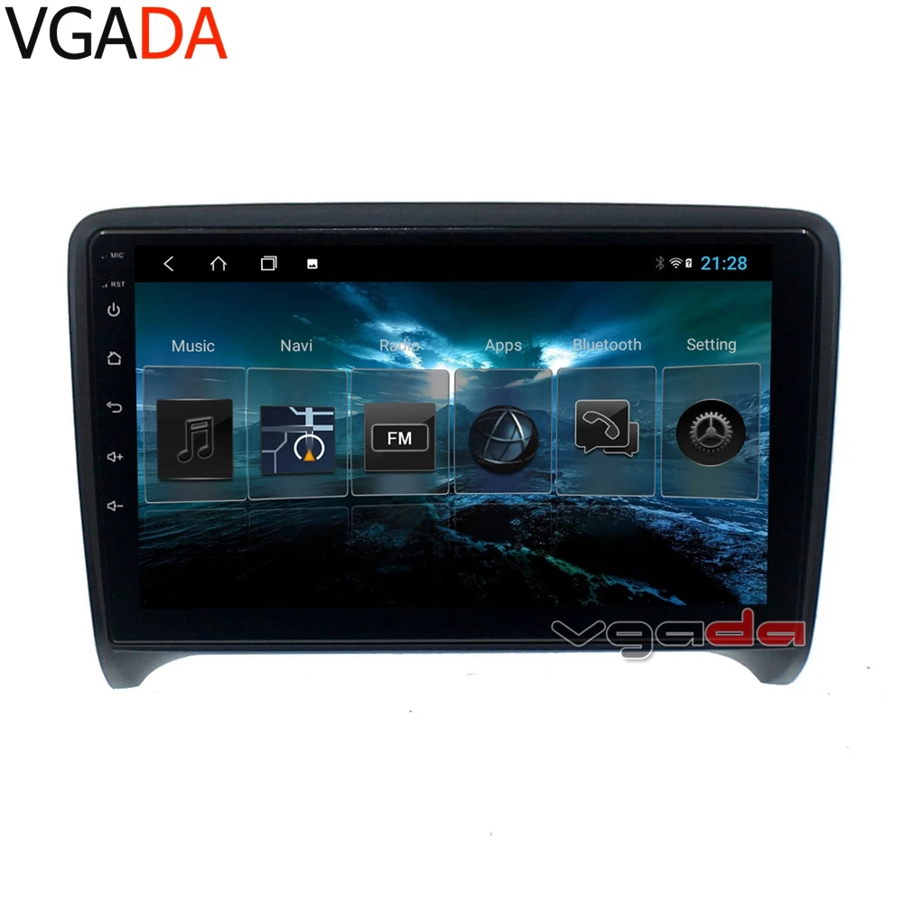 Автомагнитола 4 Гб ОЗУ + 64 ПЗУ Android GPS для Audi TT MK2 8J 2006-2012 автомобильное радио