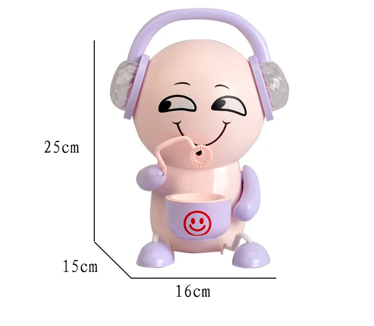 Emoticon пузырчатая машина для детей, полностью автоматическая электрическая музыкальная пузырчатая машина для мальчиков и девочек