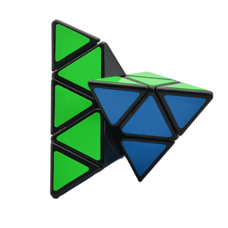 Qiyi Треугольники PyramidCube Волшебные кубики 3x3x3 головоломки Скорость кубики для детей обучающие игрушки для детей рождественские подарки на день рождения