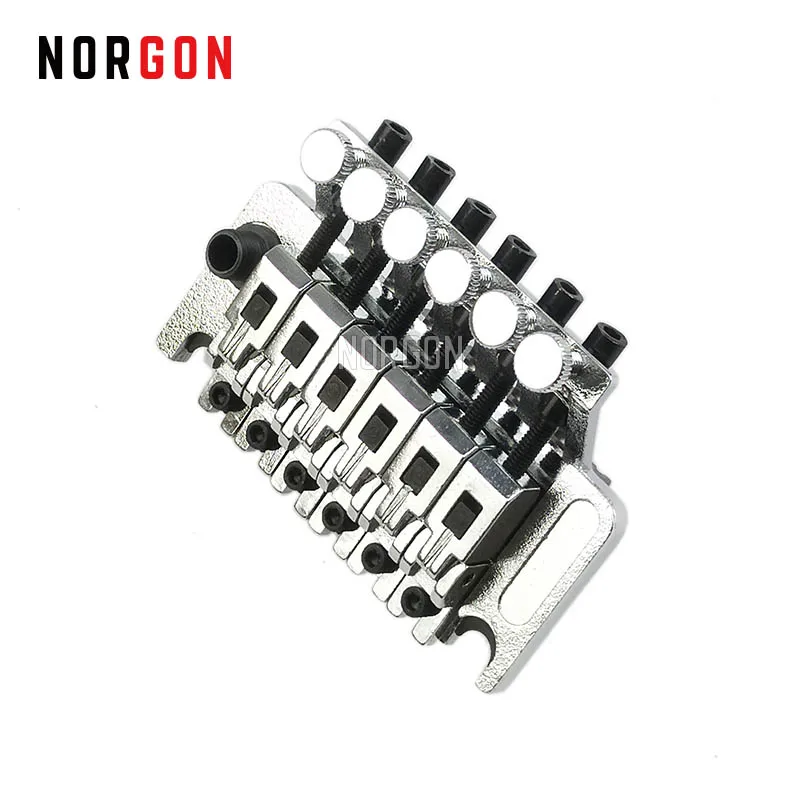 

Norgon Electric Guitar Bridge Double Locking Tremolo System Pulled Guitar Parts and Accessories Whammy Bar Swing Replacement