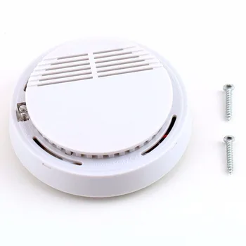 

DC9V Operation Fire Alarm Independent Photoelectrics Stand Alone Smoke Alarm Detector For Home
