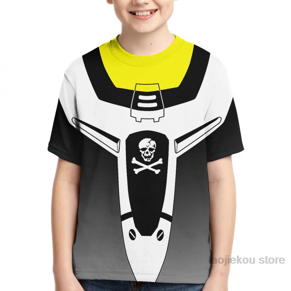 Macross Skull, Мужская футболка на заказ, женская модная футболка для девочек с принтом, топы для мальчиков, летние футболки с короткими рукавами