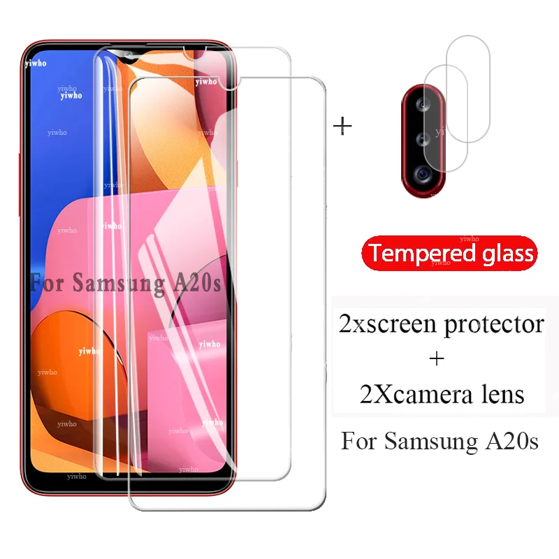Защитное стекло 4 в 1 для samsung galaxy a20s 20s SM-A207F/DS | Мобильные телефоны и аксессуары