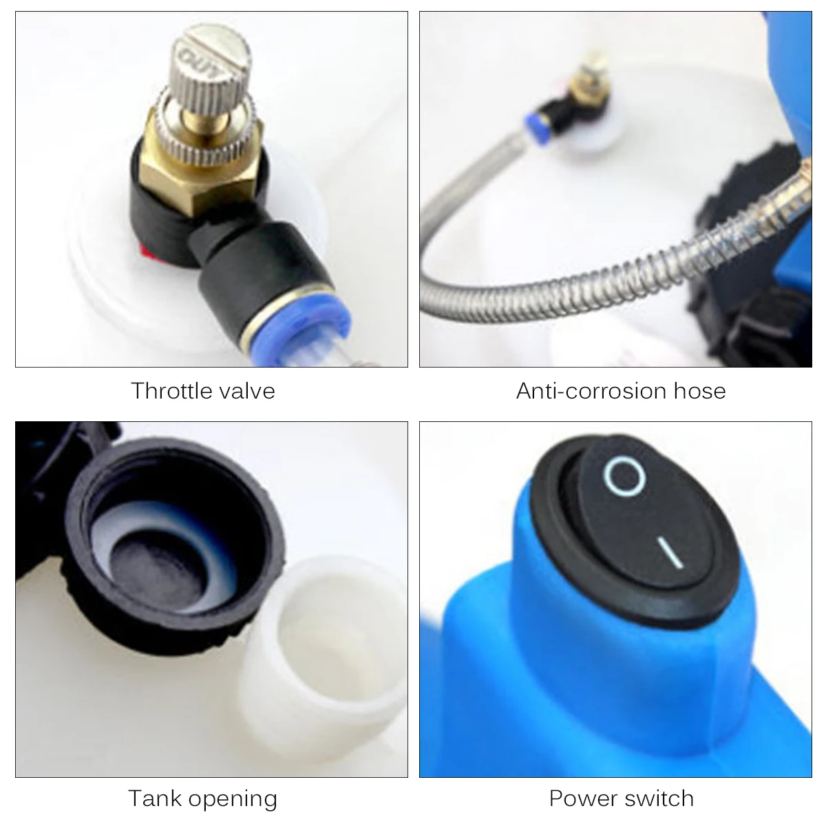 Electric ULV Fogger Portable Ultra-Low Volume Atomizer Sprayer Fine Mist Blower Pesticide Nebulizer 4.5L Insecticide Nebulizer