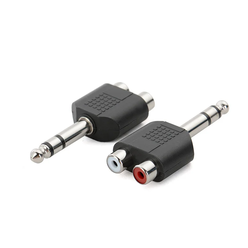 6. 35 мм Revolution 2RCA колодка с разъемами-гнездами 6,5 аудио Go Dual RCA звуковая консоль усилитель подключенный Акустический кабель