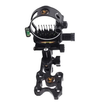 

7 Pin Archery Compound Bow Micro-Adjustable 0.019 Inch Optical Fiber