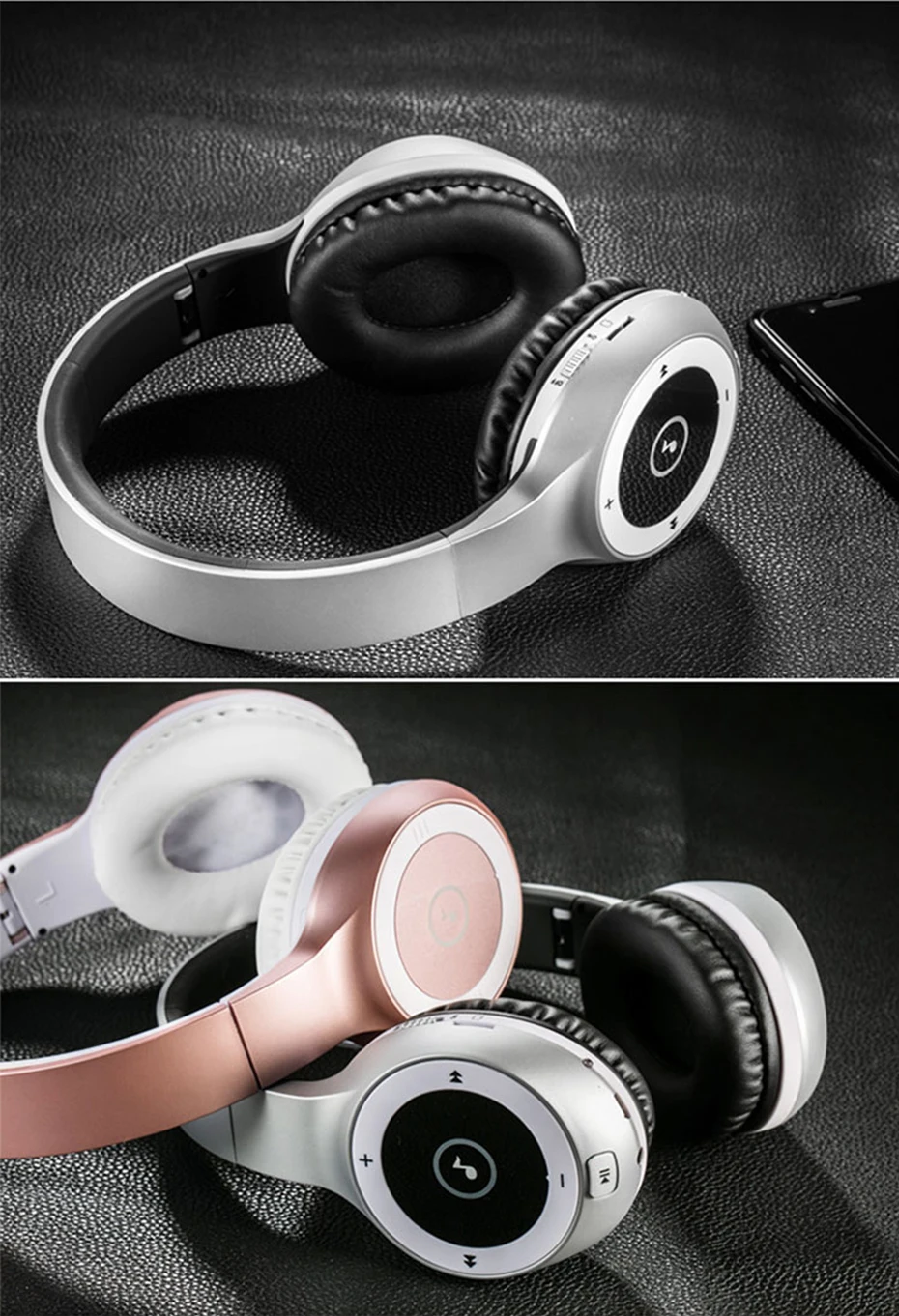 Bluetooth-наушники с картой памяти, гарнитура для спорта, Mp3 плеер, складная гарнитура, беспроводная Bluetooth 4,0, наушник