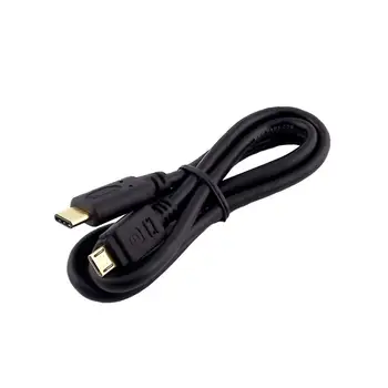 

1x USB 3.1 Type C Male To Micro Male Plug OTG Charge Data Sync Adapter Gold Plated Connector Cable 0.8m